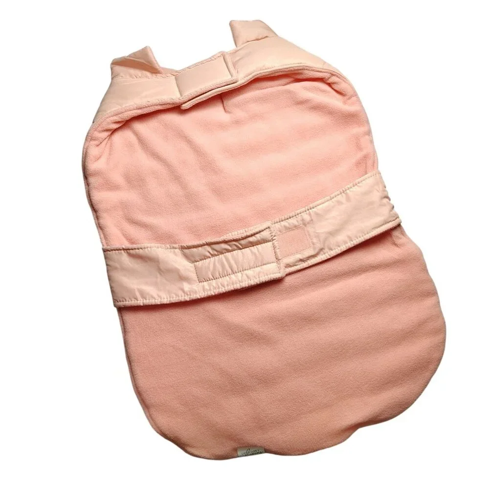 Sportpet Dog Size X-Large Pink Quilted Puffer Pet Winter Jacket